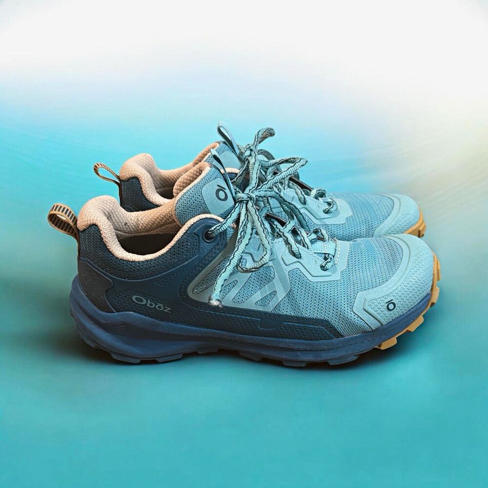 Oboz Women's Hiking Trail Shoes Blue US 6.5 Medium Model Oboz FG43002DI1222
